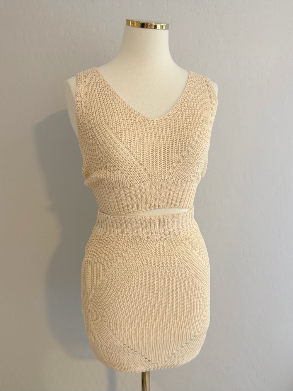 NWT • 2pc Knit Top + Mini Skirt Set - Picture 7 of 10